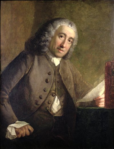 Retrato de Francis Fauquier, (c.1704-68) Teniente Gobernador de Virginia en las Colonias Americanas, c.1757 de Benjamin Wilson